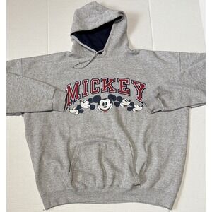 MICKEY MOUSE - DISNEY DESIGNS Theme Park Pullover Hoodie - USA - Size 2X-Large
